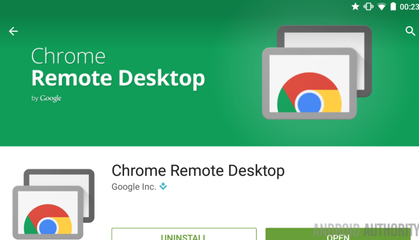Google Chrome Remote Desktop