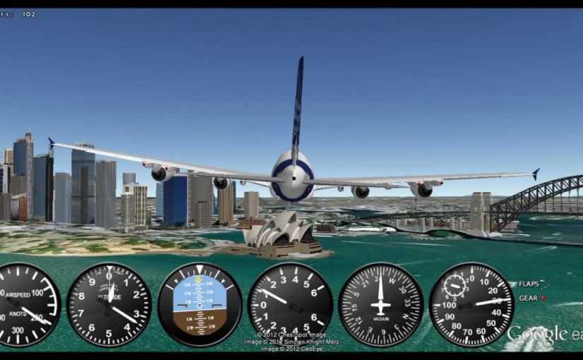 Google Earth Flight Simulator