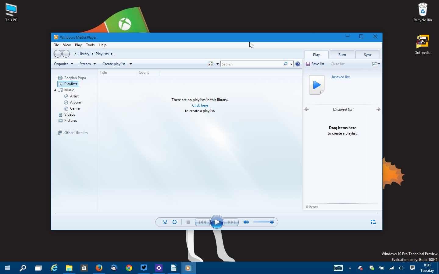 windows media player for win 10 64 bit download