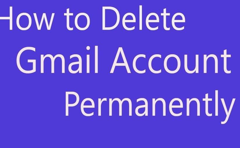 Delete Gmail Account