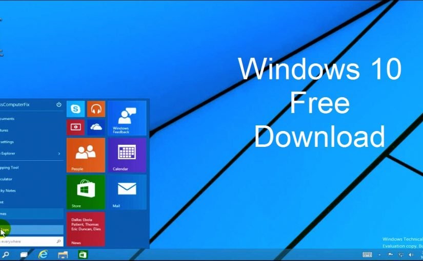 Download Windows 10 For free