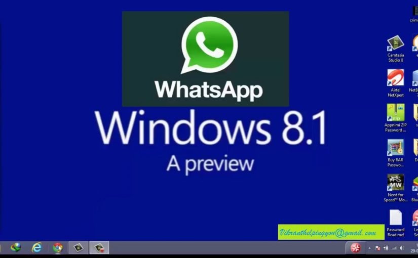 WhatsApp Download Window