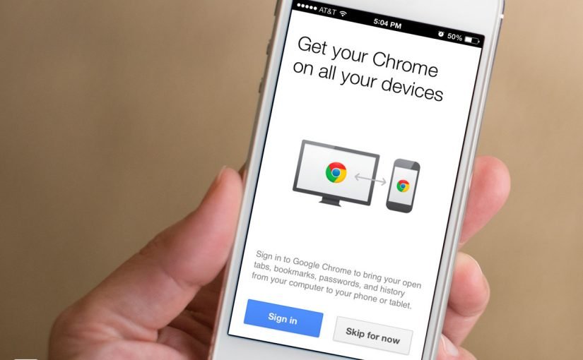 Google Chrome update