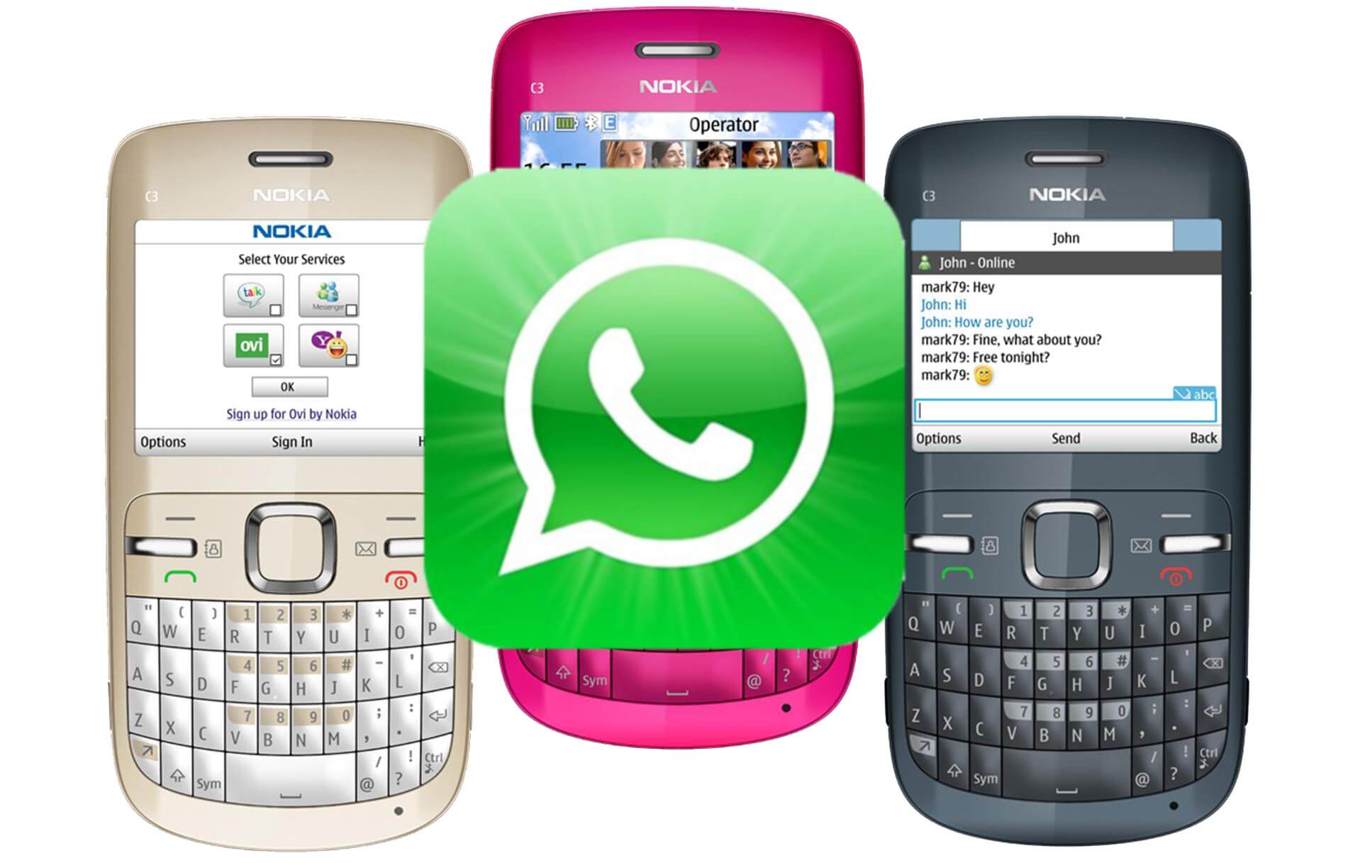 WhatsApp Nokia Asha